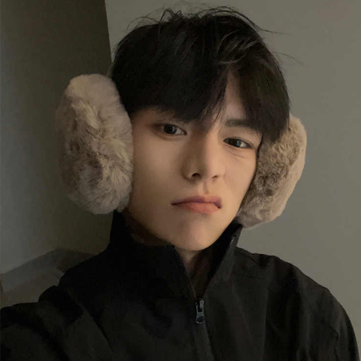 Fikawei earmuffs keep warm men's winter windproof and antifreeze earmuffs earbags for students riding plush cold-proof earmuffs for women, black, same style for men and women