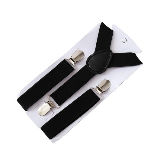 Luanzi Männer und Frauengurt Clips für elastische Träger für Hose schwarze Antiball-Elastizität Overalls Clips Deep Blue Hosen Clips 120-175 cm