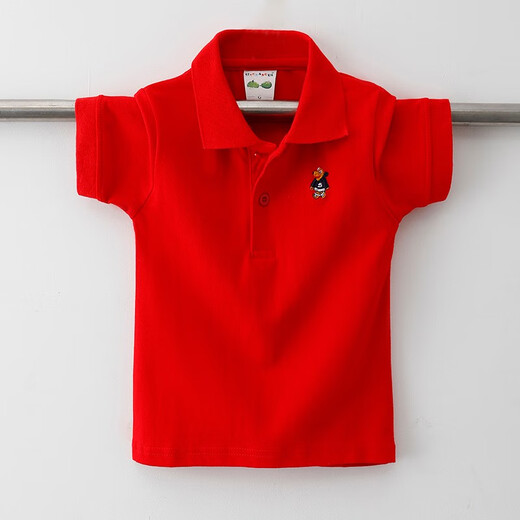 Jungen T-Shirt Kurzärärmelte Kinder-Sommer-Revers-Polo-Hemd Kinderkleidung 2024 neuer Stil mit mittlerem Stil mit mittlerem Kinderbaby halbärmelig.