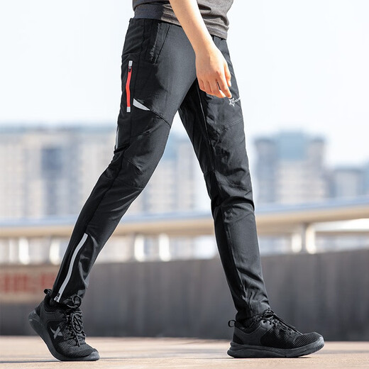 ROCKBROS cycling pants sports trousers casual spring and summer men and women quick-drying bicycles and cycling suits running equipment clear sky 2XL