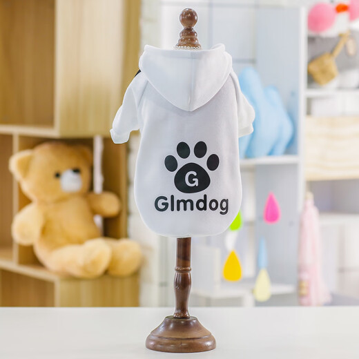 Zigman baby dog ​​clothes, autumn and winter warm baby cat clothes, kitten clothes, puppy clothes, Chihuahua clothes, gray L size [recommended about 6-8 Jin [Jin equals 0.5 kg]]*