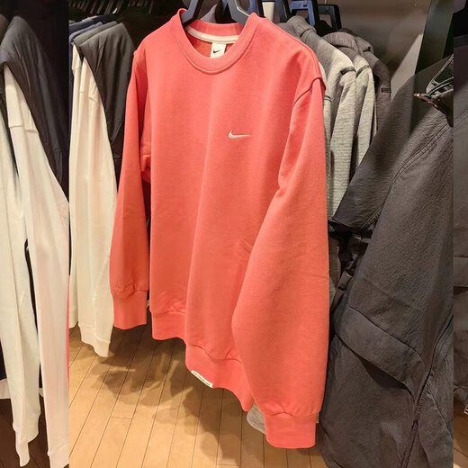 耐克（NIKE）卫衣男装2025春季新款健身训练运动服时尚圆领休闲套头衫 HF1115-681 S