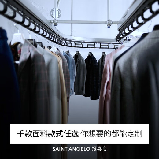 【大衣定制】报喜鸟大衣定制男士秋冬保暖商务羊毛外套订制休闲大衣量体定做 款式仅供参考 面料量体挑选 一人一版量身定制