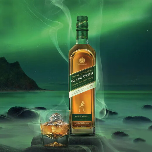 JOHNNIE WALKER Scotch Blended Whisky Black Label Black Label 12 ans Highland Speyside Islay Bouteille originale importée Johnnie Walker Green Island 1000 ml