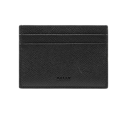 BALLY men's fashion cowhide card bag card holder 6214387 black/red