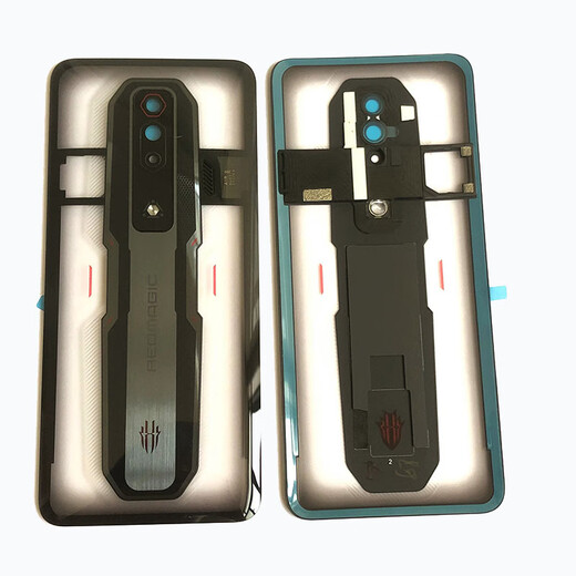 X ist geeignet für Red Magic 7s Pro N 709s N679s Rückdecke Gla Handy Batterie Heck Abdeckung Hecksebildschirm Red Magic 7S Deuterium vorne transparent mit Rahmen Original
