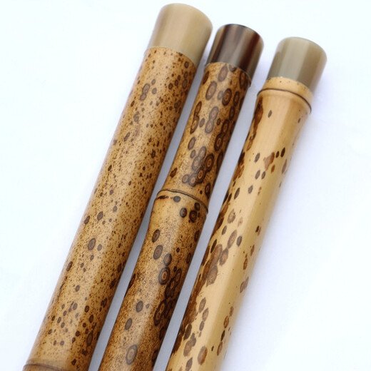 M. Guanzi collectionne du papillon de flûte, du bambou tacheté, de la sirène, du cerf, du bambou, de la flûte xiangfei fine flûte horizontale instrument Instrument personnalisé jouant à la flûte big g