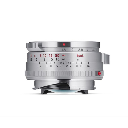 Leica Summilux M35 f/1,4 Klassische Replikat -Uhr -Punkt -Objektiv 'Stahlmund (11301 Objektiv) + M11 Schwarz