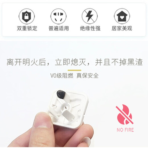 Beideli socket protective cover safety child protection cover baby anti-electric shock power supply protective cover baby plug plug plug V0 flame retardant double safety rotating green 24 pack