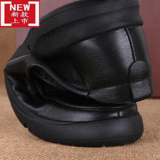 Duoxian duoxuan más zapatos de hombres de talla grande de talla de talla ancha zapatos de pies grandes zapatos gratados zapatos de cuero casual de cuero genuino verano transpirable suave suave 3892 cuero de cordón interno 37