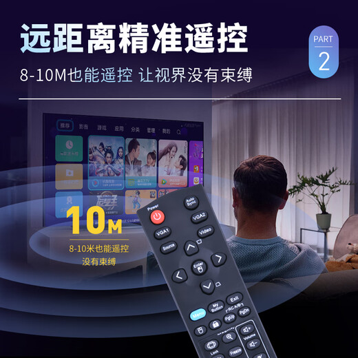
Accoona is suitable for UP VIEWSONIC projector/instrument remote control VS14117 PJD5126 remote control board universal