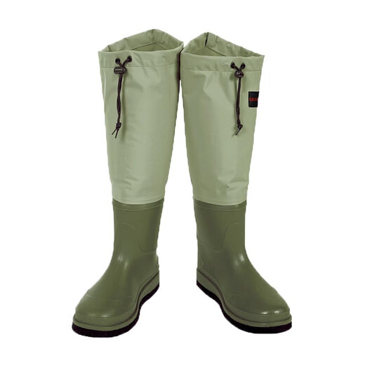 SEKOYA LUYA BOTAS DE CAMINACIÓN DE BOOTS ALIMENTOS AMPLEOS Y ANTI-SLIP CLANTRAS DE PESCA DE LA TRANSIÓN AGUA EL AGUA RAVER CAPILACIÓN BEACHA Cañas de lluvia de mar 5013J Caki claro (suela de pegamento) L Tamaño de zapato 42