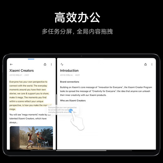 Xiaomi Tablet 6 Pro Xiaomi Pad 11 pulgadas 2.8K Pantalla 2023 NUEVA OFICINA DE JUEGO DE ESTUDIANTES Tableta Negra 8GB+128GB