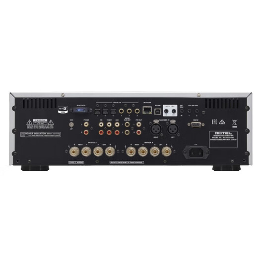 ROTEL路遥功放 RA-1592MKII 音响 hifi高保真 功放 立体声合并式功率放大器 PC-USB/蓝牙/平衡输入 黑