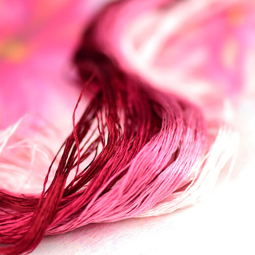 Other embroidery craftsmen No. 35 mulberry silk thread embroidery thread Su embroidery twining handmade embroidery thread embroidery thread embroidery thread 8 colors 1 small each