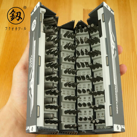 釰福冈精密螺丝刀组套一字十字梅花六角异性批头套装手机维修小起子 FO-9227[精密螺丝刀组套]