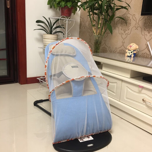 Acacia Tong Neugeborenes Baby schläft für Babys 1-6 Monate alte Babyartefakt-Schaukelstuhl falten verstellbare schwarze Baumwolle + bequem und atmungsaktiv. Nur die Stoffabdeckung enthält kein Regal
