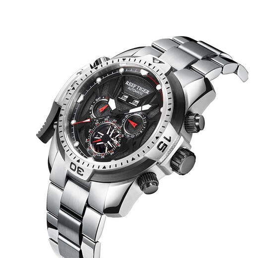 Riff Tiger (Riff Tiger) Vollautomatische mechanische Uhr Mode Multifunktional mechanisch wasserdicht