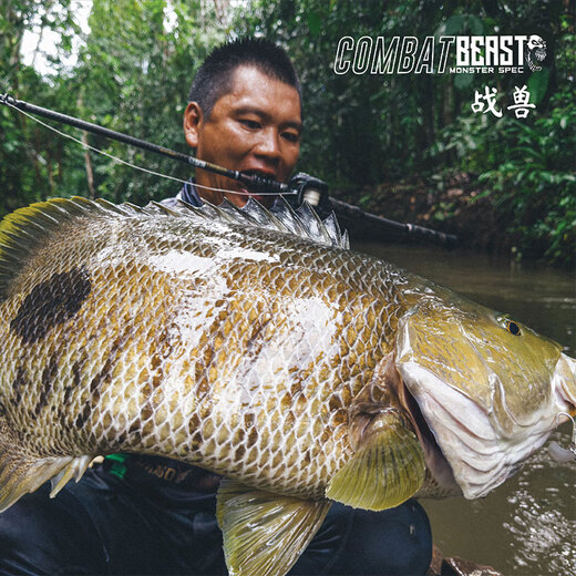 BFW BONE FISHING WORLD骨头战兽路亚竿/旅行竿巨物竿/黑河系列枪柄野钓大物打黑钓鱼竿 2.03m CBB-684XH 枪柄
