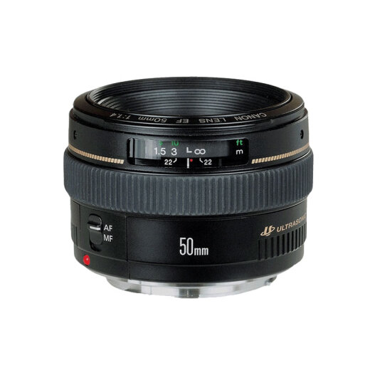 Canon EF50mmf/1.4USM SLR lens standard fixed focus [direct mail for customs clearance, faster]