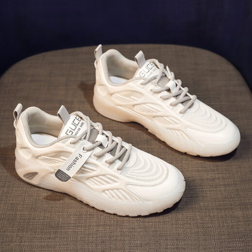 Tanxun White Shoes Women's Autumn Cool Women's Shoes Breathable and Versatile Internet Celebrity Casual Shoes Women's Mesh Fashion Sports Shoes Ins Shoes Women 622-Gray (Classic Lace Style) 35 (Standard Sports Shoe Size)
