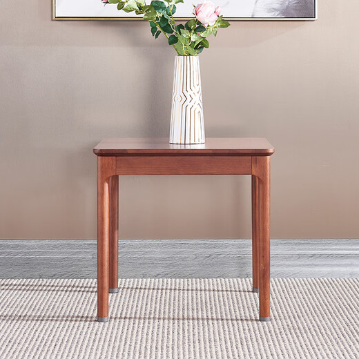 
Guangming Furniture Solid Wood Square Living Room Modern Simple Multifunctional Coffee Table Wooden Side Table 3291 Square Table