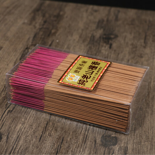 Luxuju Laoshan pure sandalwood smokeless barreled sandalwood incense short incense incense 18 cm bamboo stick incense Buddhist incense Baoyuan pure sandalwood (length 18 cm) sandalwood