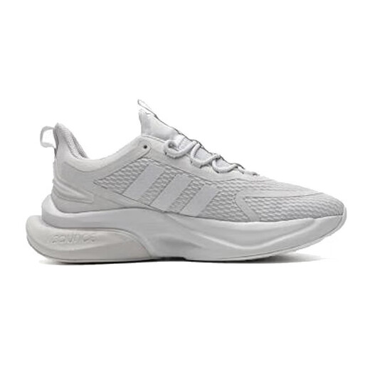 阿迪达斯 （adidas）男鞋夏季新款低帮透气耐磨运动减震训练轻便跑步鞋子 IE9766灰色 42