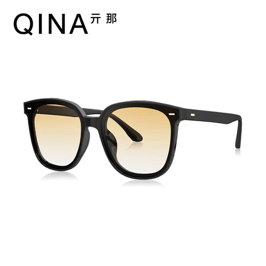 Qina (Qina) Gafas zhao lusi mismo estilo de moda de marco cuadrado gafas de sol conduciendo gafas de sol Qixi Festival regalo QN5009A13