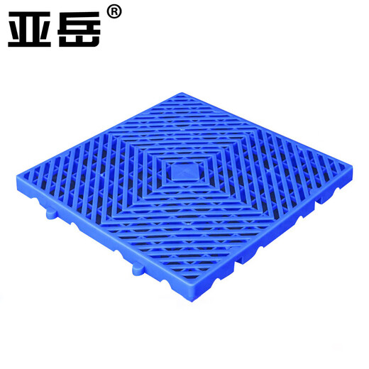 Yayue thickened plastic pallet moisture-proof board pad warehouse board warehouse waterproof board can be spliced cargo pallet plastic pallet YTP-21 twill type 300*300*30mm