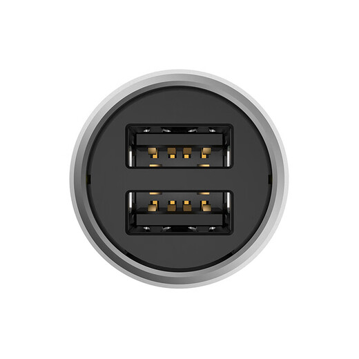 小米（MI） 车载充电器快充版QC3.0双USB输出36W智能温控车充点烟器式一拖二 车载充电器快充版+苹果数据线