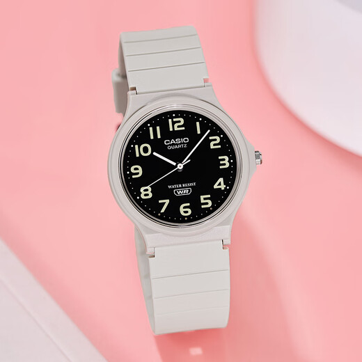 CASIO watch, Qiao Mei's same small black watch, simple, lightweight and versatile student watch, exam neutral watch, Valentine's Day gift MQ-24UC-8B recommended