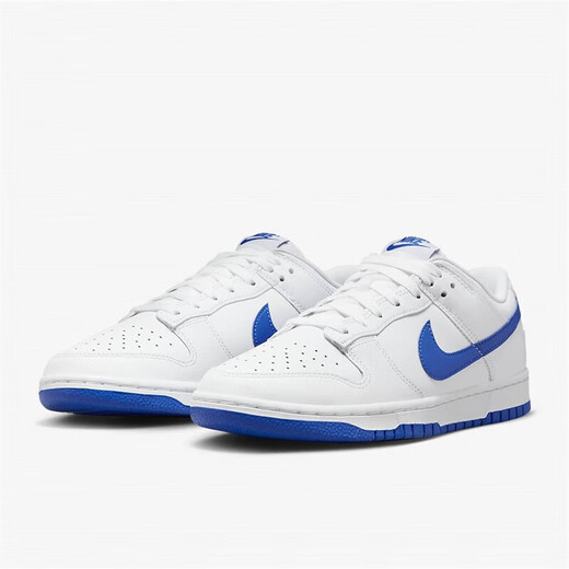 Nike (Nike) Dunk Low's Chaussures Chaussures décontractées Retro Low Top Chaussures Sports Chaussures Panda Black and White DD1391-100 DV0831-104 BLUE AND BLANC 43