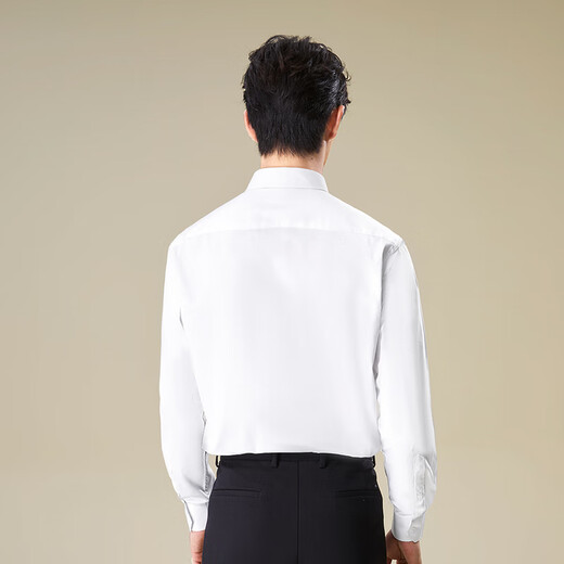 HLA HAILAN HOME LONG SHIRT Men de grande taille Business Clever Claign Clothing Shirt Bleached 39 HnCAW3Y007A 42 180/100A (42) Recommandé 161 ~ 172Jin [Jin est égal à 0,5 kg]