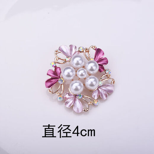 Suiyu Xianyan exquisite rose brooch, versatile flower corsage, anti-exposure accessories, women's A style