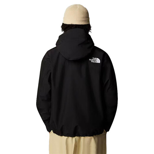 North Face American version men's Mountain high-end hard shell jacket GTX waterproof breathable autumn and winter outdoor windproof warm jacket 4HF-Black L