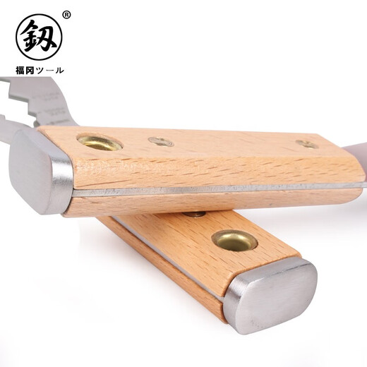 Fukuoka Tools can knock thickened stainless steel shovel extra thick Japanese shovel wrench nail type putty knife 75mm