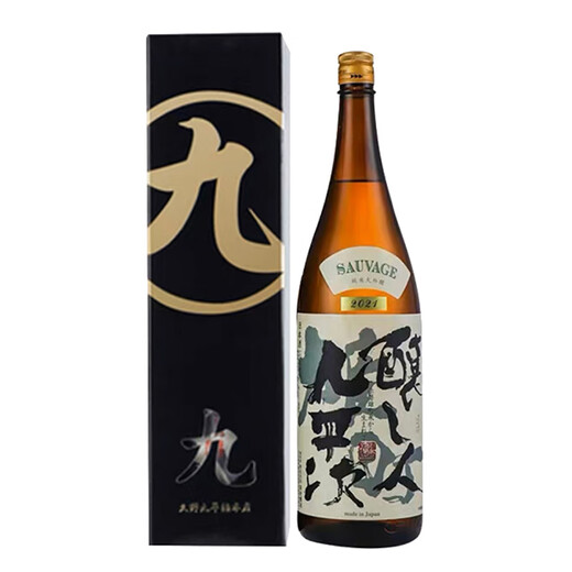 酿人九平次 雄町（野）清酒 1800ml 纯米大吟酿 日本进口 日料佐酒 送礼盒装