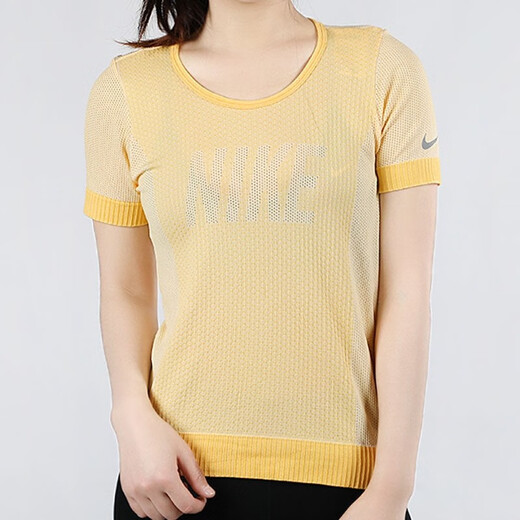 Nike (Nike) Ropa para mujeres Summer Nuevo cómodo cuello redondo Camiseta de manga corta AR3761-623 DQ6197-100 S