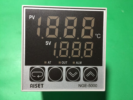NGE-5411上海亚泰仪表温控器NGE-5000 5421 5021 5412 5012正 侧面型号NGE-5412 K 400度