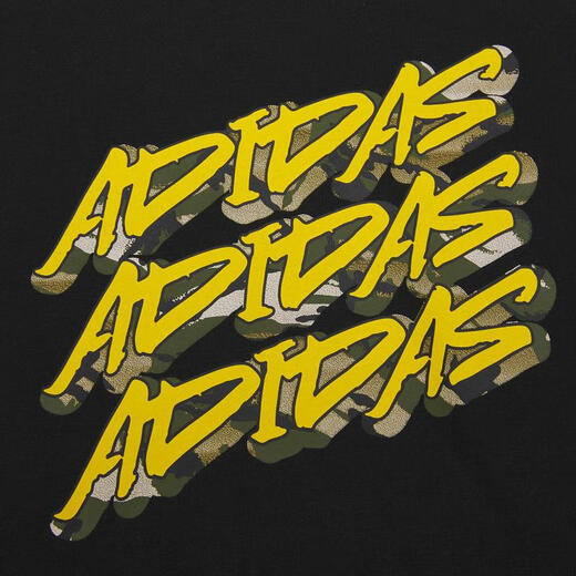 阿迪达斯（adidas）男装短袖夏季新款时尚休闲上衣舒适透气圆领T恤衫 GP0840 M