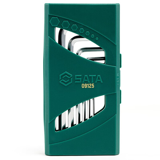 SATA 09125 Hexagonal Wrench Set 1.5-6mm Hexagonal Screwdriver 7-piece Hexagonal Wrench Set