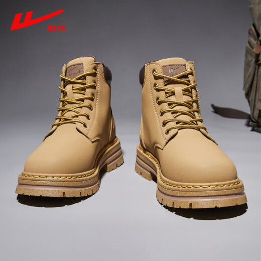 Huili Martin Boots zapatos para hombres Nuevos zapatos de estilo británico Botas de trabajo de la pareja de hombres