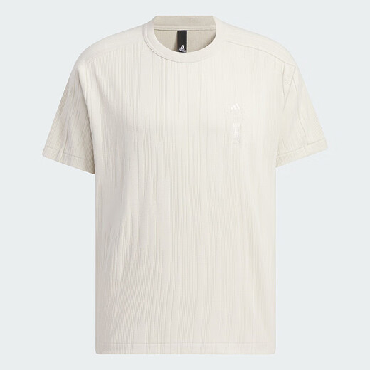 Camiseta de manga corta de Adidas Camiseta de manga corta 2024 Summer New Sportswear Wuji Series Wuji Comunor Breathable Round Neck Top IW1517 Clear Brown S