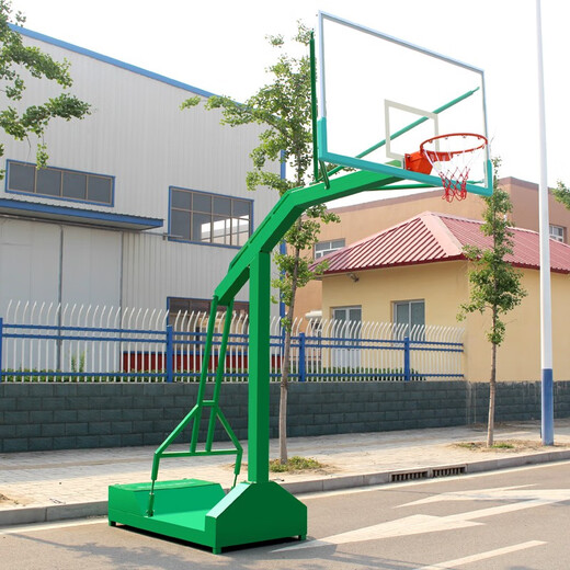 Bosente Basketball Rack Outdoor für Erwachsene Standard Movable Home School Outdoor Basketball Rack Basketball Rahmen Standard eingebrauchter Basketballregal