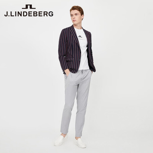 J. Lindeberg Shopping Mall same autumn new wool business casual blazer suit men 520172503 RPT fried tomato M