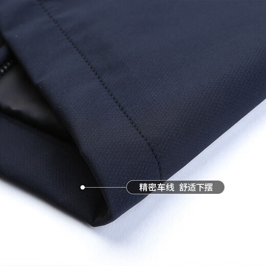 Hengyuanxiang executive jacket men's spring and autumn middle-aged men's business casual dad jacket middle-aged and elderly men's lapel top