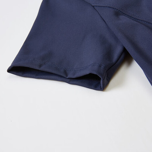 La Nikar nude yoga wear for women summer thin short-sleeved Pilates top professional running fitness sports T-shirt-S1145 Navy Blue XS