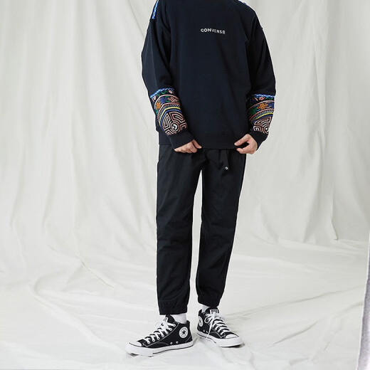 匡威（Converse）ALL star 经典休闲鞋情侣鞋中帮帆布鞋男女鞋学生运动鞋加厚款 A00811C 黑色 42 /8.5