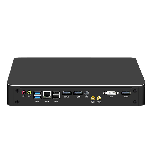 Chengyan Technology Chengyan Mini Host Mini Core i3i5i7 Mini Computer HTPC HD 4K Office and Home Portable Small Desktop Industrial Control 8th Generation i38100/8G Memory/256G SSD